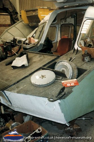 SRN6 at the Hovercraft Museum -  (credit: The <a href='http://www.hovercraft-museum.org/' target='_blank'>Hovercraft Museum Trust</a>).